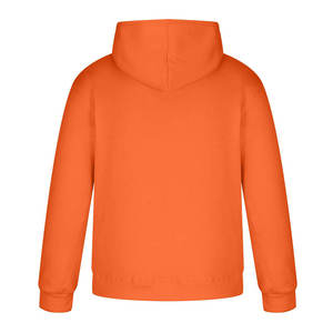 Conjunto Deportivo con Capucha Color Naranja y Estampado de Gnomo, Manga Larga, Ropa Casual para Adultos, Estilo Invernal, 100% Algodón, Venta al Por Mayor - Product Image 2