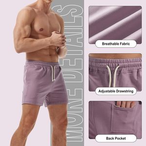 Shorts cargo sportifs tendance pour hommes, séchage rapide, taille élastique, légers, pour entraînement, fitness, jogging, décontractés, avec poches. - Product Image 6