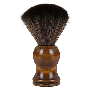 Pinceau à raser personnalisé de qualité supérieure, manche en bois pour homme, pinceau à raser synthétique, manche en bois, design classique, CE - Product Image 4