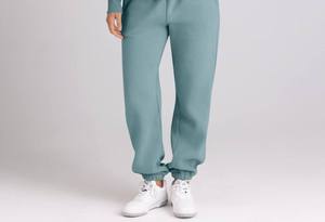 Women's Light Blue Half-<b>Zip</b> Tracksuit Set Full Sleeve Solid Color Casual Sweatshirt And Pants With Side Pockets Autumn Wear - Product Image 3
