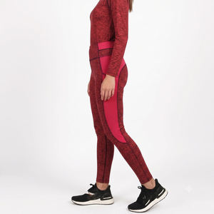 Leggings de yoga taille haute en nylon extensible, pantalons de sport respirants et confortables pour le yoga, la course et l'entraînement - Product Image 6