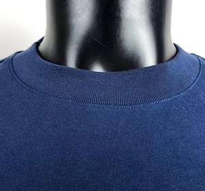 T-shirt Vintage Streetwear Personnalisé pour Homme en Coton Épais Délavé à l'Acide, Coupe Oversize Boxy, Vierge pour Impression DTG, T-shirt avec Logo - Product Image 2