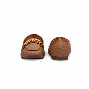 Zapatos planos marrón WN1042 - Product Image 2