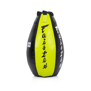 Sac de frappe professionnel robuste pour la boxe, en toile de cuir jaune et noir, durable, non rempli, de qualité supérieure - Product Image 5