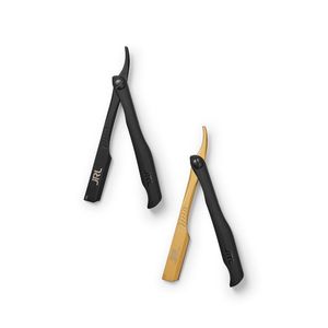 Tijeras de Acero Inoxidable Magnéticas Negras JRL de Lujo con Borde Recto, Hoja Afilada de 30 Dientes, Mango Corto para Uso con Mano Derecha en Peluquería - Product Image 4