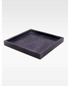 Plateau de service en marbre durable, poli, en pierre naturelle, portable, pour aliments et collations, plateau décoratif de table à prix avantageux - Product Image 3