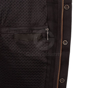 Veste en jean pour homme automne-hiver, 100% coton, respirante, écologique, logo sur le devant, séchage rapide, haute qualité - Product Image 5