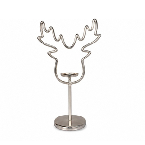 Candelabro de estrella de metal dorado de alta calidad con base de madera, centro de mesa hecho a mano, portavelas navideño al precio más bajo - Product Image 6