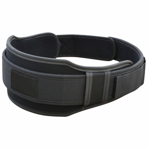 Ceinture de soutien dorsal en néoprène robuste pour haltérophilie, unisexe, avec chaîne, antidérapante, respirante, pliable, portable, personnalisable pour le fitness - Product Image 5