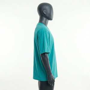 Camiseta Lisa Oversize de Alta Calidad 2026 para Hombre, Algodón Aqua, Ajuste Holgado Casual, Camiseta de Verano en Blanco, Estampado Personalizado, Ropa Urbana - Product Image 5