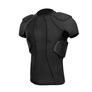 <b>Men</b>’s Football Gear Compression <b>Shirt</b> with Impact Padding – <b>Padded</b> Football <b>Shirt</b> for High-Performance Protection Rash Guards - Product Image 5