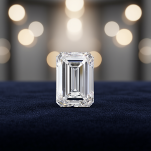 Émeraude de laboratoire certifiée IGI 10,4 carats VVS2 Diamant non monté - Product Image 3