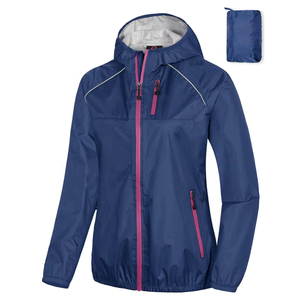 Women's <b>Hooded</b> <b>Soft</b> <b>Shell</b> <b>Jacket</b> Water Resistant Zip Fly Polyester Outdoor Wear Regular Fit Solid Color - Product Image 3