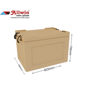 50L ABS Cooler <b>Box</b> Thermal Insulated Ice Chest Heavy Duty Storage Bin with Handles <b>for</b> <b>Camping</b> Picnic Food Transport - Product Image 1