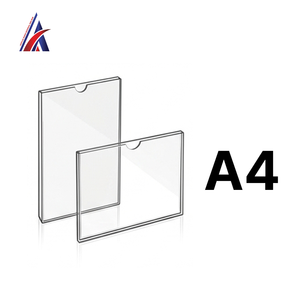 กรอบอะคริลิคใสขนาด A4 หนา 3 มม. สำหรับติดผนัง ใส่ป้ายโฆษณา โบรชัวร์ เป็นมิตรกับสิ่งแวดล้อม สำหรับ OEM B2B - Product Image 6