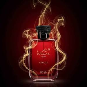 น้ำหอม HAWAS ROUGE 100 มล. โดย Rasasi ของแท้จากดูไบ น้ำหอมอาหรับติดทนนานสำหรับผู้หญิง - Product Image 3