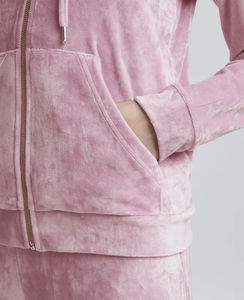 New 2025 Women's Breathable Winter Tracksuit Set 100% Cotton Fleece Oversized Loose Fit Two-Piece Casual Training Wear - Product Image 6
