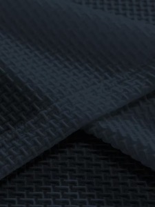 Polo de punto texturizado para hombre, manga corta, informal, de verano, transpirable, elegante, con diseño personalizado. - Product Image 4