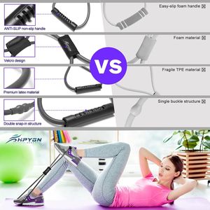 Bandas de Resistencia en Forma de 8 para Ejercicios de Brazos y Pecho, para Hombres y Mujeres, Expansor para Yoga y Gimnasio - Product Image 1