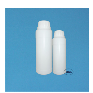 Botella de Plástico Cilíndrica de HDPE de 1000 ml con Tapa de Rosca, Anillo Antiderrames e Impresión de Etiquetas, Envase para Productos Químicos, Modelo APS - Product Image 1