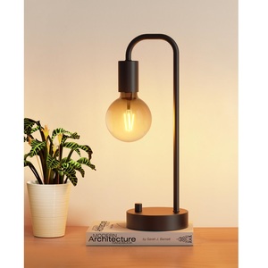 Compact Dimmable Table <b>Lamp</b> for Bedroom 2700K <b>Warm</b> Light LED Included Modern Minimalist Bedside Night <b>Lamp</b> for Kids Reading - Product Image 1