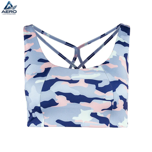 Conjunto Deportivo de 2 Piezas para Yoga y Gimnasio: Bra Deportivo y Shorts de Cintura Alta con Estampado por Sublimación, Corte Ajustado - Product Image 5