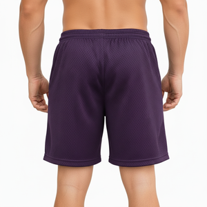 Shorts de détente pour hommes, en maille respirante, avec cordon de serrage, coupe décontractée, shorts décontractés, logo personnalisé, OEM, vente en gros - Product Image 3