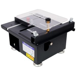Sierra Eléctrica de Escritorio Multifuncional de 100W, Profundidad de Corte de 16MM, Cuchilla Flexible, Velocidad y Ángulo Ajustables para Sierras Eléctricas - Product Image 3