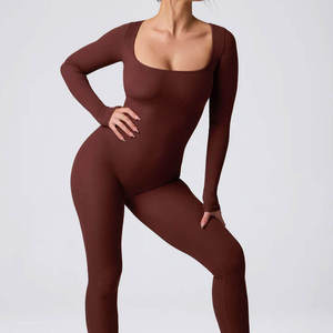 Mono Deportivo Transpirable y Personalizado para Mujer, Estilo Bodycon, Sexy, para Yoga y Fitness, con Servicio OEM - Product Image 5