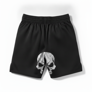 Shorts noirs avec logo Freedom pour hommes, vêtements décontractés d'été, streetwear, vêtements de fitness, approvisionnement en gros pour les détaillants - Product Image 3