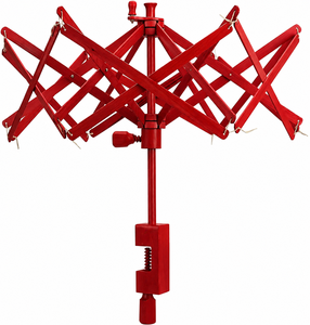 Cadeau pour les tricoteuses |   Parapluie en bois pour bobines de fil |   Enrouleur de fil à fixation sur table |   Outil de tricot et de crochet |   Porte-écheveaux | - Product Image 4