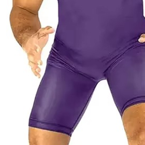 Nouveau design, haute qualité, 100% polyester, justaucorps de lutte personnalisable pour hommes - Séchage rapide et confortable - Product Image 1