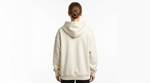 Sudadera con Capucha para Niñas Dumela, Color Blanco, 100% Algodón, Felpa, Bolsillo Frontal Grande, Estilo Casual para Otoño - Product Image 4