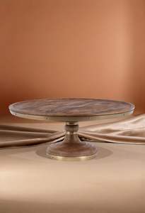 ขาตั้งเค้กไม้ธรรมชาติสไตล์เรียบง่ายพร้อมผิวสัมผัสเรียบเนียนสำหรับงานฉลองวันเกิด ร้านเบเกอรี่ และการจัดแสดงบนเคาน์เตอร์ - Product Image 5