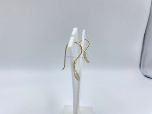 Pendientes de tuerca de plata chapados en oro Everyday Elegance para mujer, estilo clásico de perlas para bodas, fiestas, el mejor precio, regalo colgante fino - Product Image 2