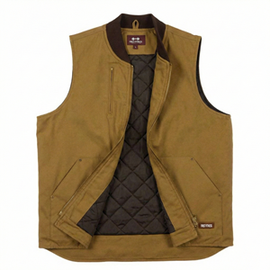 Gilet utilitaire décontracté en toile durable pour hommes |   Vêtements de travail d'extérieur respirants, multi-poches, grande taille, pour la randonnée, la pêche, l'équipement tactique - Product Image 3