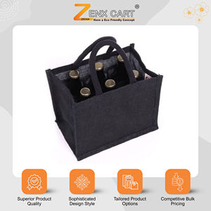 Gran Venta de Bolsas de Vino Extra Grandes de Yute Personalizables de Alta Calidad a Precios Exclusivos de Proveedor Indio - Product Image 2