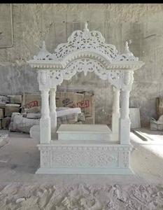 Marble Temple Manufacturer India Marble <b>Mandir</b> Exporter Wholesale Marble Temple Supplier Custom Marble Temple Manufacturer Bulk - Product Image 4