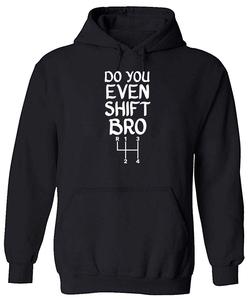 Sweat-shirt à capuche 4 Speed Shift Pattern avec citations amusantes pour hommes - Product Image 2