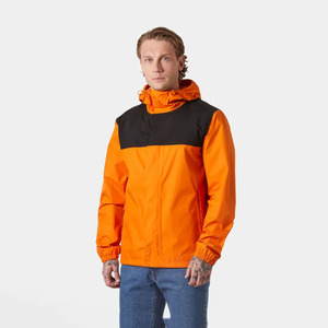 Chaqueta Deportiva Ligera para Hombre, Cortavientos, Impermeable, Transpirable, con Capucha y Cuello Alto, Acolchada, Estilo Urbano - Product Image 1
