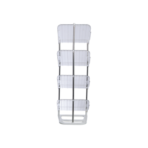 Halo - Estante de Almacenamiento de Zapatos de Plástico Transparente Ajustable de Cuatro Niveles, Más Vendido, para Sala de Estar y Cocina - Product Image 4