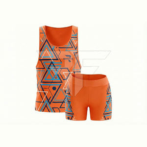 Uniforme Deportivo Unisex de Alta Calidad, Ligero, Transpirable, Antibacterial, 100% Poliéster, para Atletismo y Pista, con Logotipo Personalizado, de Secado Rápido - Product Image 3