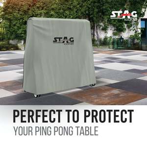 Housse de table de ping-pong Stag Iconic en polyester robuste de qualité supérieure, pour table pliante d'intérieur avec protection résistante à l'eau - Product Image 3