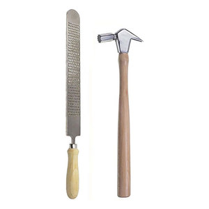 Professional <b>Horse</b> Farrier Tool <b>Kit</b> Complete Hoof Care <b>Grooming</b> Set with Shoe Puller Hoof Nipper Rasp Trimmer Durable Equine - Product Image 3