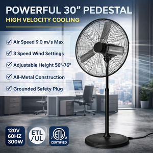 Ventilador de Pared de Flujo Axial Industrial OEM/ODM |   Ventilador Eléctrico de Alta Velocidad para Uso Comercial e Industrial GAPIDF000 - Product Image 4