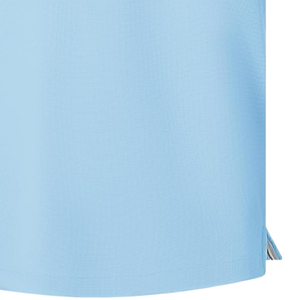 เสื้อโปโลชาย สีฟ้าอ่อน ปกติดกระดุม ชายเสื้อผ่า แขนสั้น สไตล์ลำลอง ธุรกิจ กอล์ฟ ระบายอากาศได้ดี - Product Image 5