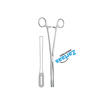 Pinces à coton-tiges Foerster en acier inoxydable de haute qualité, fines et courbées, 25 cm – Fabricant et exportateur d'instruments chirurgicaux - Product Image 4