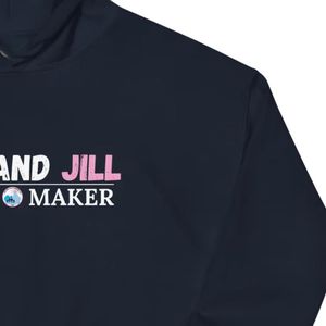เสื้อฮู้ดดี้ลายกราฟิก Jack and Jill Unisex Legacy แขนยาว สวมใส่สบาย ผ้าฟลีซเนื้อนุ่ม เสื้อคลุมมีฮู้ด สั่งทำขายส่งได้ - Product Image 5