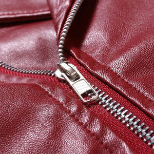 Chaqueta de Cuero para Hombre, Estilo Vintage, Corte Ajustado, a la Moda, Cómoda, Prenda Exterior - Product Image 4