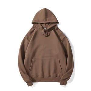 Sudaderas con capucha para hombre, personalizadas al por mayor, con letras bordadas y estampadas, con cremallera, para otoño, de alta calidad, 100% algodón, forro polar transpirable - Product Image 4